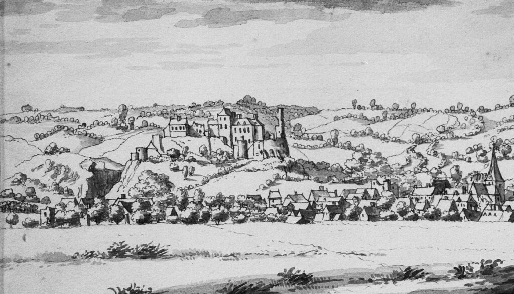 Strijd om Ravensbosch I 1600 valkenburg met slot