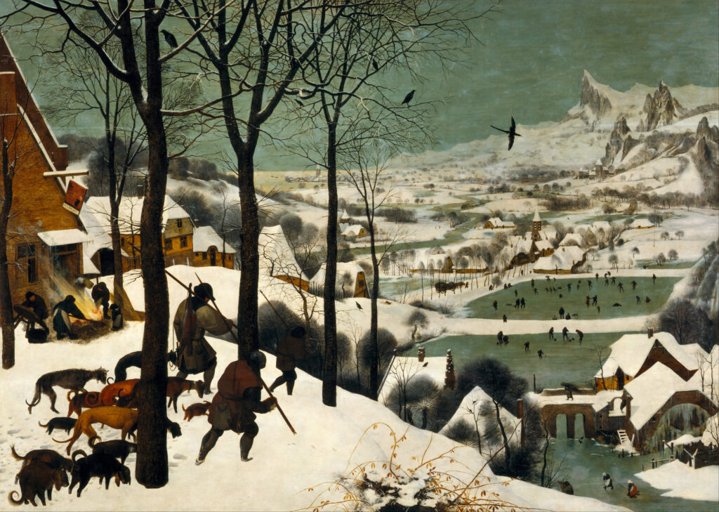 Jagers en stropers in Ravensbosch pieter bruegel the elder hunters in the snow (winter) google art project