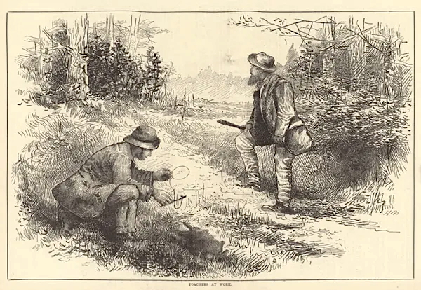 Jagers en stropers in Ravensbosch poachers work engraving 22272726.jpg kopie